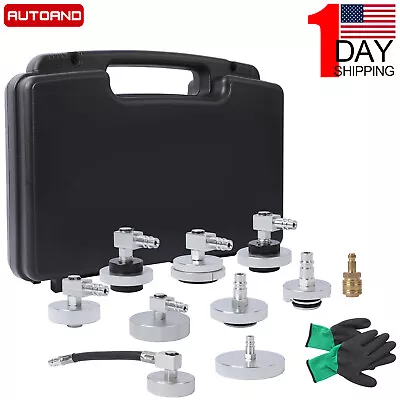 10PCS Master Cylinder Adapter Set Car Brake Fluid Bleeder Filling Adapter Kit US • $89.99