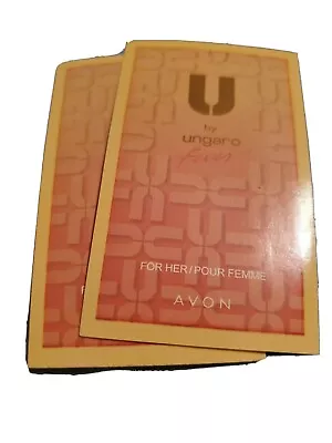 Avon U Fever By Ungaro Sample Pack Of 2 • $1.50