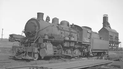 Duluth Missabe & Iron Range DM&IR Railroad 346 2-8-0 Proctor MN Negative 7669 • $9.99