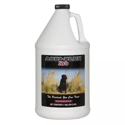 ACTI-FLEX K9 LIQUID GALLON Supplement For Healthy Dog Joints Beef Flavor • $149.99