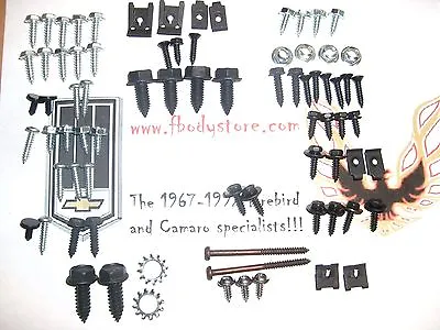 1970 - 81 Trans Am Firebird 79 Pc Interior Dash Mounting Screw & Fastener Kit #2 • $47.29