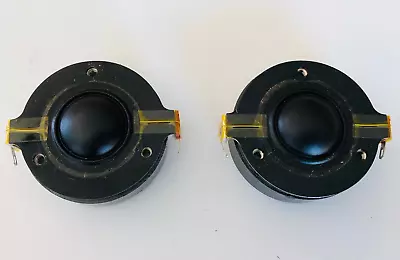 Pair (2) Realistic Minimus 7 Tweeters SD-50 With Brand New Silk Dome Voice Coils • $24.99