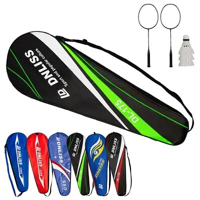 Thick Badminton Racket Bag Oxford Badminton Racket Cover  Badminton Racket • £7.19