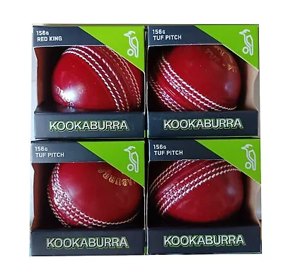 New Kookaburra  Cricket Ball Tuf Pitch Red King Kooka Crown Made In Australia • $40.50