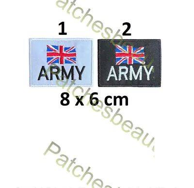 £2.29 • Buy Union Jack British Army  Military Be The Best Military UK Iron Sew On Patch 1361