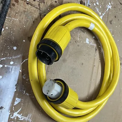 Marinco 50 Amp Boat Shore Power Cord 125250v In Excellent Condition 12’ Long • $85