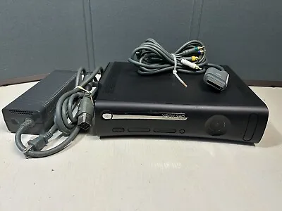 Microsoft Xbox 360 Elite 120GB Console & Power Adapter Only Black Model UNTESTED • $62.36