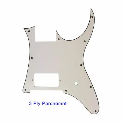 For MIJ Ibanez RG350 EX Guitar Pickguard Blank Bridge Humbucker 3Ply Parchment  • $8.39