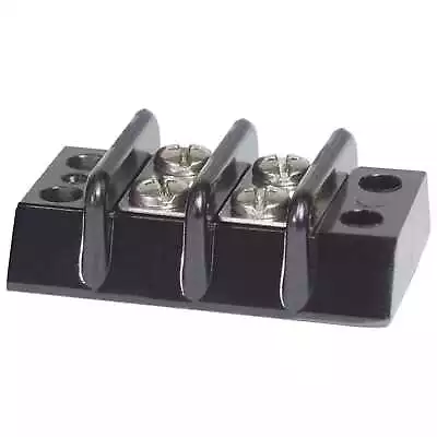 Blue Sea 2502 Terminal Block 30A 2 Circuit Marine AC DC Nickel-Plated Brass Boat • $10.69