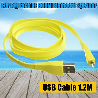 1.2M Data Cable Micro USB PC Charger For Logitech UE BOOM Bluetooth Speaker.l8 • $6.62