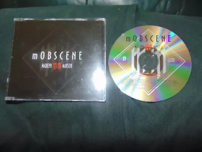 2003 CD UK PROMO Single Marilyn Manson MOBSCENE • $9