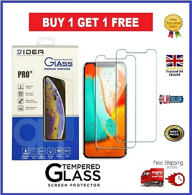 2X Anti Scratch 9H TEMPERED GLASS Full Cover Screen Protector For LG G6+ Plus  • £1.99