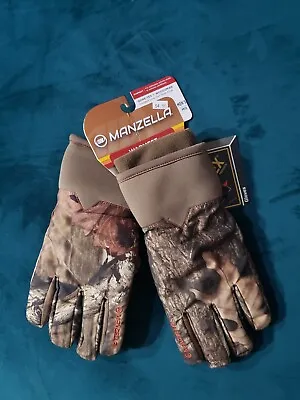 Manzella Mens H247m Gore-tex Woodsman Goretex Waterproof Breathable Camo Gloves • $50