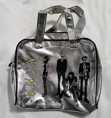 NANA Black Stones Blast Tote Hand Bag Purse Anime Manga Punk Music Silver • $49.99