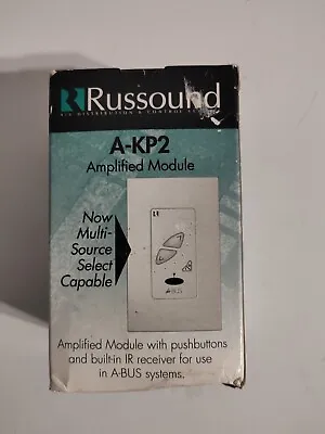 Russound A-KP2 Amplified Module Volume Control With IR Receiver  - White. • $129