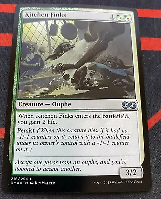 $2.60 • Buy Kitchen Finks *FOIL* Ultimate Masters Magic The Gathering MTG