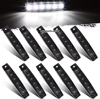 10x Smoked Marine LED Navigation Light Boat Deck Courtesy Interior Cabin Lights • $10.99