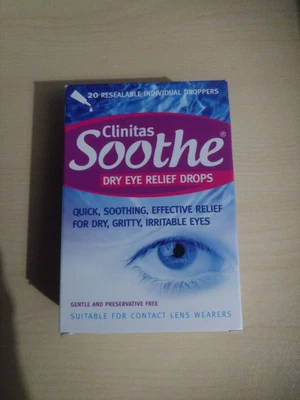 £5.99 • Buy Clinitas Soothe  Dry Eye Relief Drops
