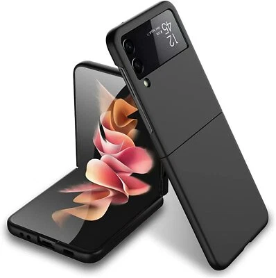 $10.99 • Buy For Samsung Galaxy Z Flip3/4/5 Case Clear Heavy Duty Shockproof Slim Hard Cover