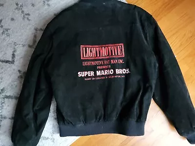 Super Mario Bros Movie Jacket On-set 1993 Official.  Lightmotive Production Crew • $749.99