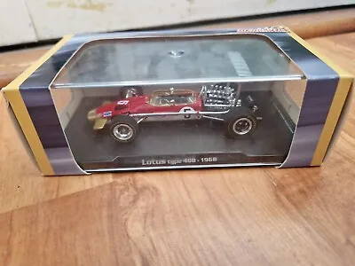 Boxed Rba Atlas Editions 1/43 Lotus Type 49b Graham Hill 1968 Diecast F1 Car • £21.99