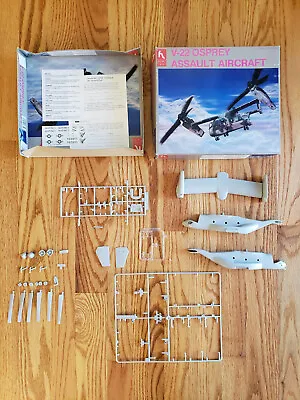 $5 • Buy Hobbycraft V-22 Osprey Assault Aircraft 1/72 Model Kit Open Box INCOMPLETE