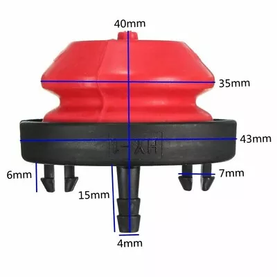 £4.01 • Buy Lawn Mower Primer Pump Bulb For MTD 570682A 751-10639 570682A With Hose UK