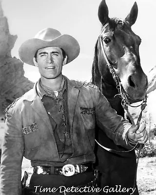 Clint Walker As Cheyenne Bodie (3) - Vintage Celebrity Print • $10