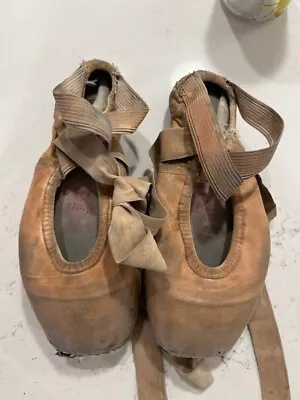 Used Pointe Shoes (toe Shoes) Worn By Professional Ballerina For Crafts/gifts • $21