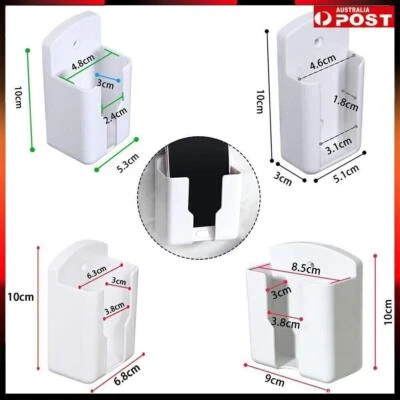 $11.39 • Buy Air Conditioner Remote Control Holder Universal Wall Mount Organizer Stand Box