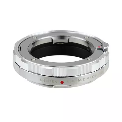 SHOTEN Lens Adapter Close Focus For Leica M Mount To Nikon Z Z6 Z7 Camera Sliver • $198