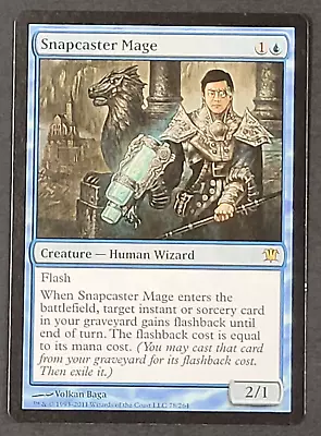 MTG - Snapcaster Mage - Innistrad - LP/NM - Mythic - Magic The Gathering - Blue • $14.43