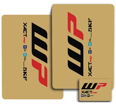 WP Fork Stickers FACTORY KTM Red Bull Racing XACT PRO SKF WEBB Husqvarna WP • $29.11
