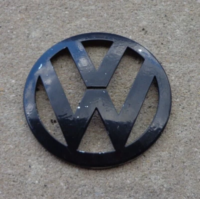 $13.20 • Buy VW Volkswagen Trunk Black Emblem Badge Logo Passat Jetta OEM Genuine Original