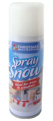 Snow Spray White Flakes Spray Artificial Fake Snow Christmas Snow Spray Paint • £5.95