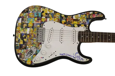 Matt Groening Signed Autograph Custom 1/1 Fender Guitar - Simpsons Creator Psa • $5499.95