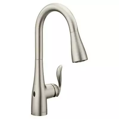 Moen 7594EWSRS Arbor Motionsense Wave Sensor Touchless Faucet-Stainless.MSRP$773 • $270.55