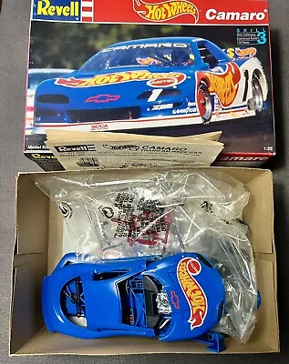 Revell Hot Wheels Camaro 1/25 Scale Kit 7357 Vintage Partial Assembly & Parts • $24.95