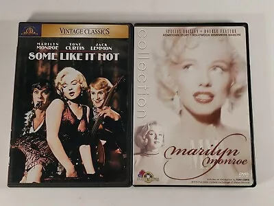 Marilyn Monroe DVD Lot Of 2 - Some Like It Hot Hometown Story W/ Free Shipping  • $11.95