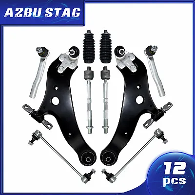 AzbuStag Control Arm Kit W/Ball Joint Link For 2008-18 Toyota Highlander -12Pcs • $134.99