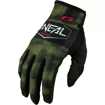 NEW Oneal MX Mayhem Covert Black/Green Motocross Dirt Bike Riding Gloves • $20