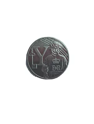 10p Alphabet Coin - Letter Y For Yeoman Circulated 2018 • £15