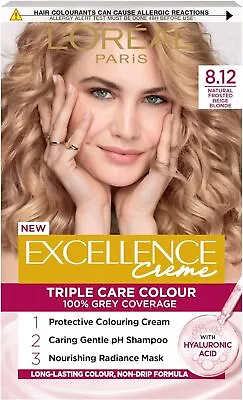 L'Oréal Paris Excellence Crème Permanent Hair Dye Radiant At-Home Hair Colou • £13.95