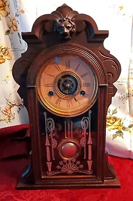 Antique Parlor Clock 1890's • $75