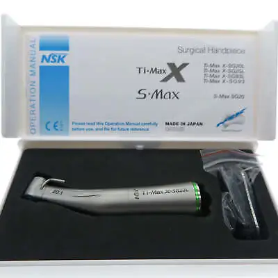 NEW Ti-Max X-SG20L 20:1 Contra Angle Handpiece For Dental Implant Surgical Motor • $179.50