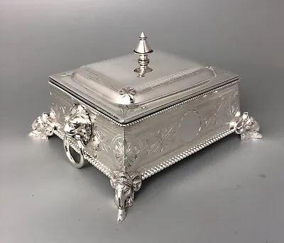£150 • Buy Victorian Silver Plated EPNS Butter Dish BZX