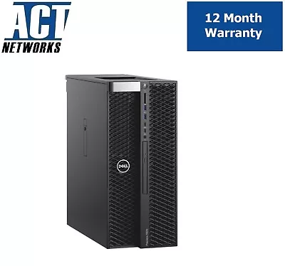 Dell Precision 5820 W-2133 6C/12T 3.6GHz 32GB Ram 256GB SSD P1000 425W W11P • $500