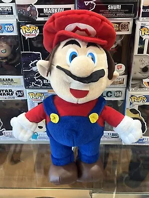 Vintage 1997 Talking Mario Plush Nintendo Mario Brothers Rare Tested And Works! • $42