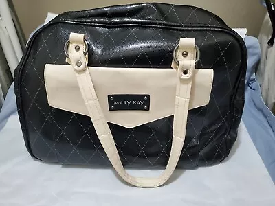 Mary Kay Consultant Large Black & Ivory Tote Bag Organizer Caddy • $30