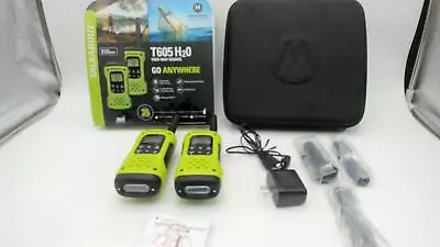 Motorola Solutions T605 Talkabout TwoWay Radios Emergency Preparedness 35 Mile • $90.99